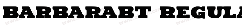BarbaraBT Regular字体转换